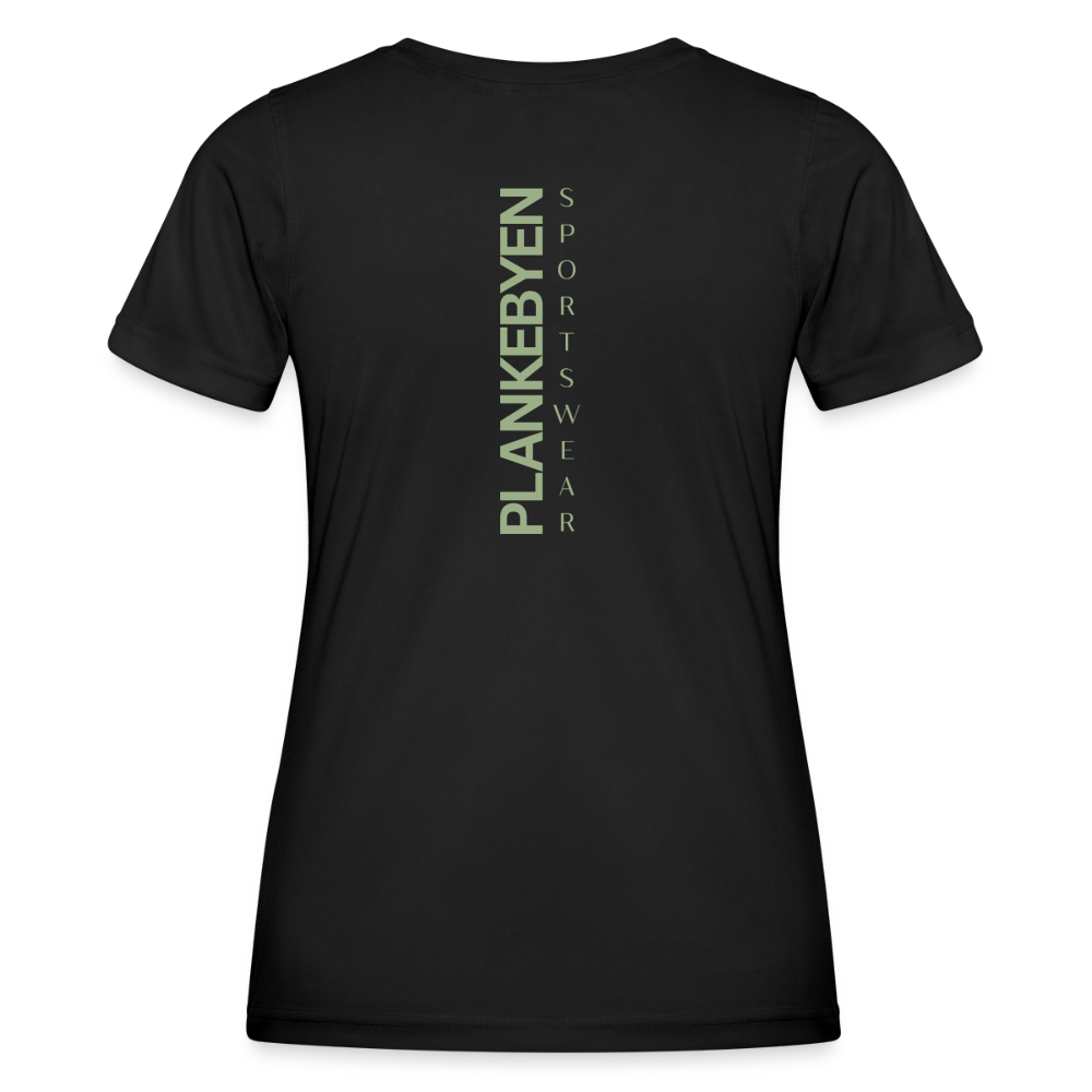Plankebyen  - Sport T-skjorte Dame - black