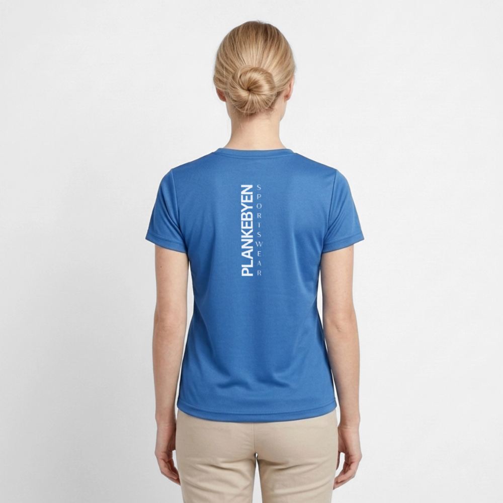 Plankebyen - Sport T-skjorte Dame - royal blue