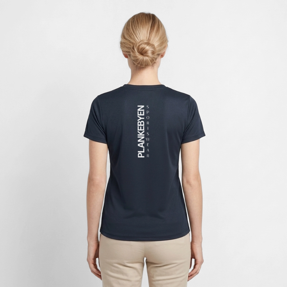 Plankebyen - Sport T-skjorte Dame - navy