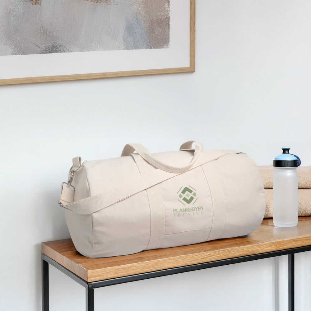 Plankebyen Trening – Sportsbag - natural