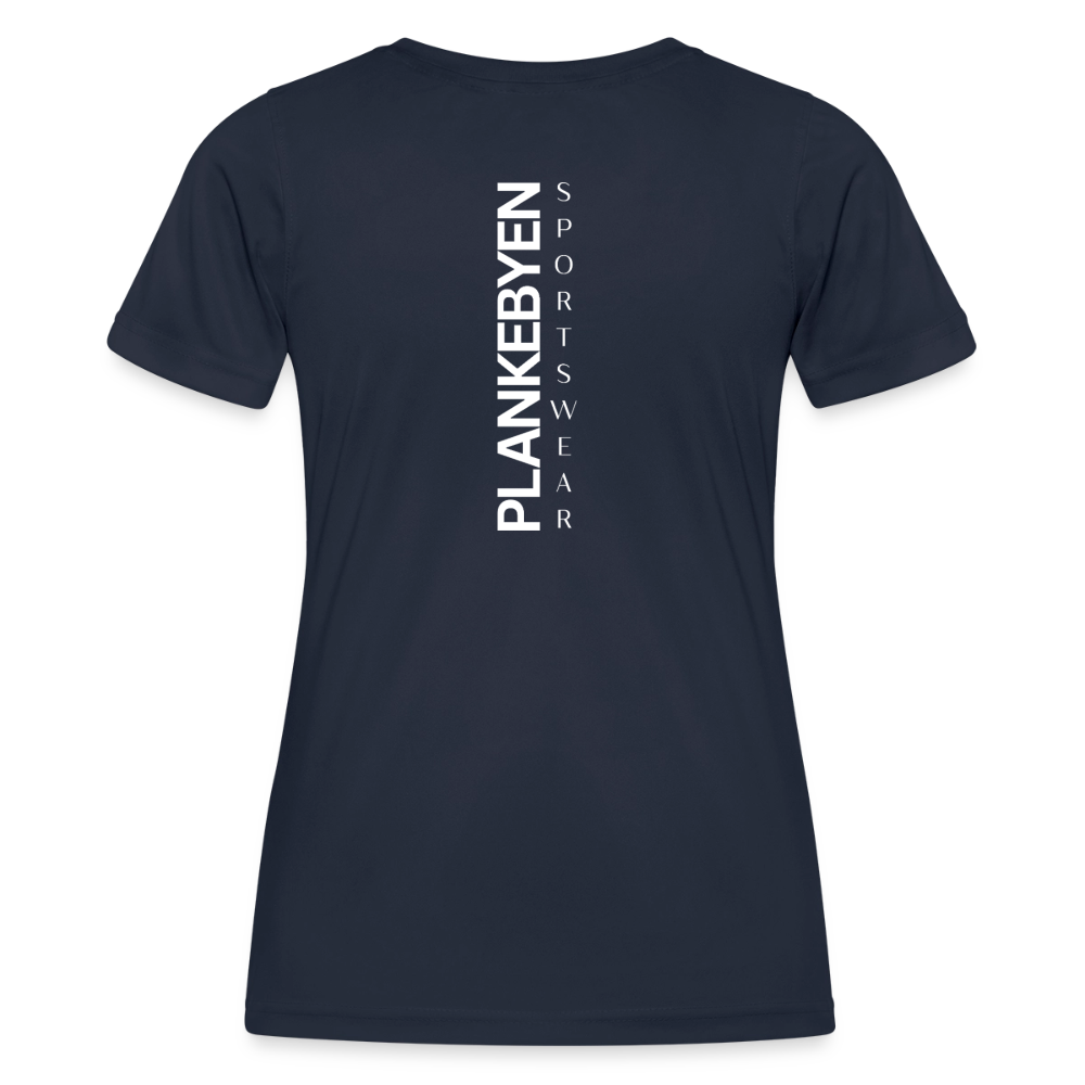 Plankebyen - Sport T-skjorte Dame - navy